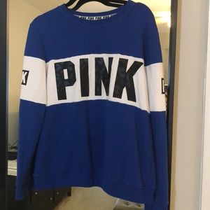 VS PINK crew neck sweatshirt